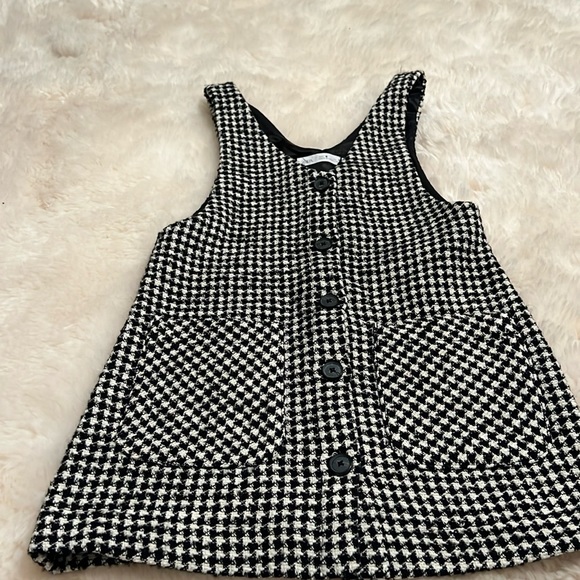 Zara girls  houndstooth jumper - Picture 1 of 4